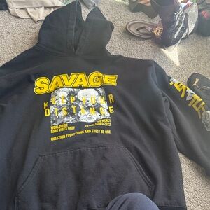 Gildan Black Hoodie